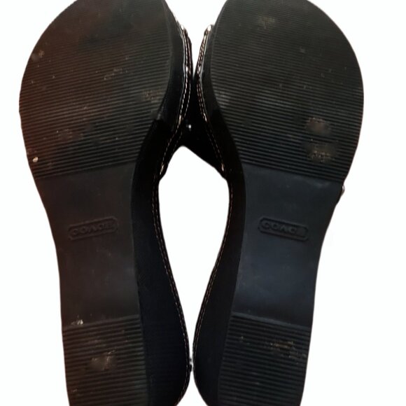 Coach Wedge Sandals - Picture 3 of 3